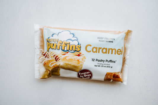 Pastry Puffins: CARAMEL (1 Case)