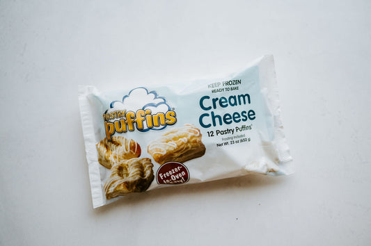 Pastry Puffins: CREAM CHEESE (1 Case)