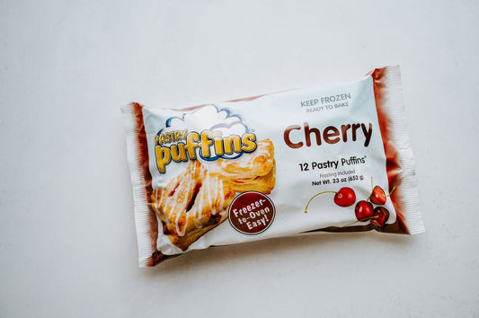 Pastry Puffins: CHERRY (1 Case)