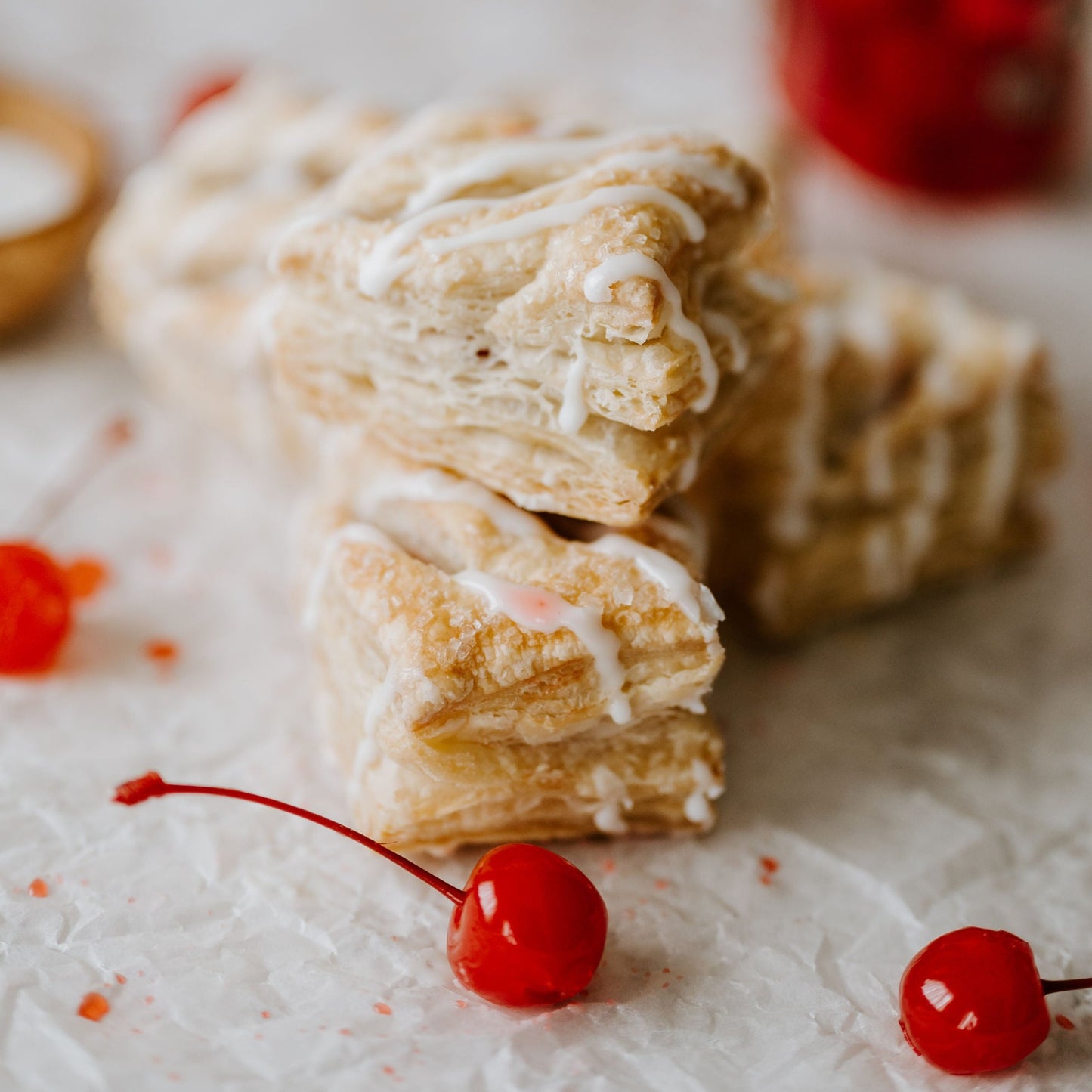 Pastry Puffins: CHERRY (1 Case)